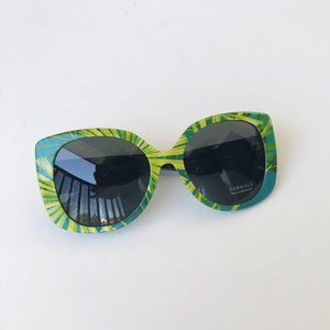Versace Tropical print Women's sunglasses
